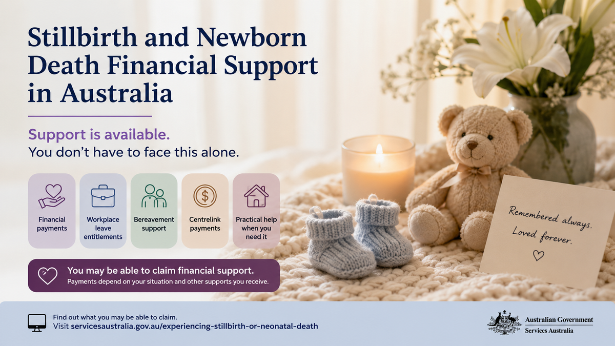 Stillbirth and Newborn Death Financial Support in Australia: What Parents May Be Able to Claim (June 2026)