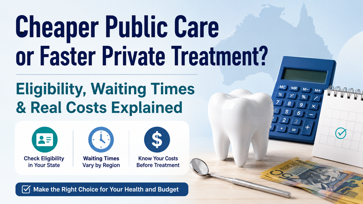 Dental Costs in Australia: Public Waiting Lists vs Private Treatment Compared