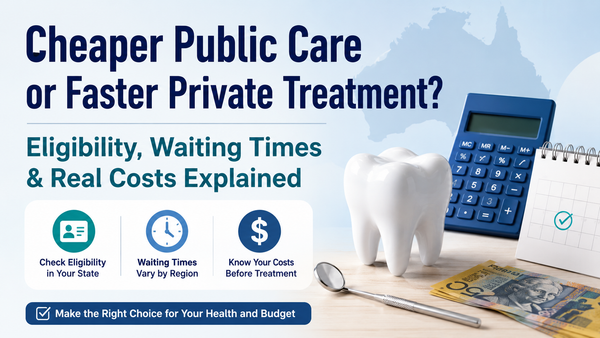Dental Costs in Australia: Public Waiting Lists vs Private Treatment Compared