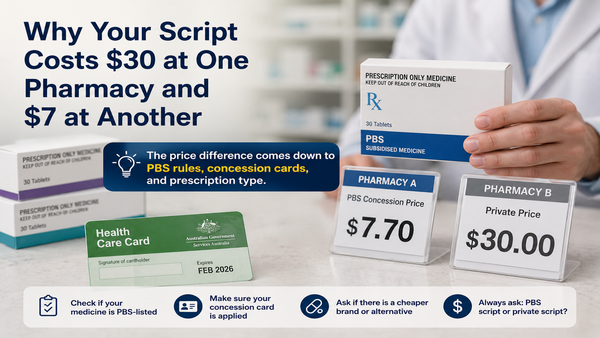 Why Your Script Costs $30 at One Pharmacy and $7 at Another